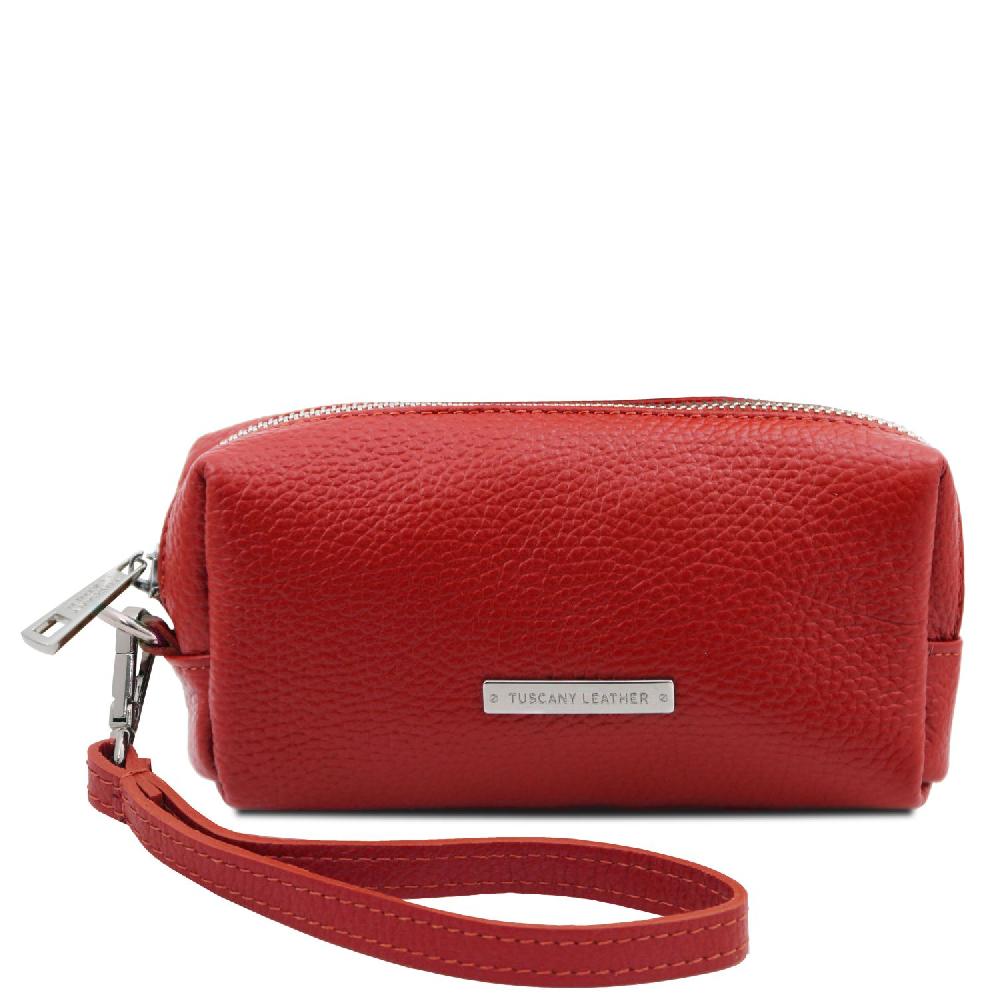 Tuscany Leather Trousse in Pelle Morbida Smaltimento dello stoccaggio