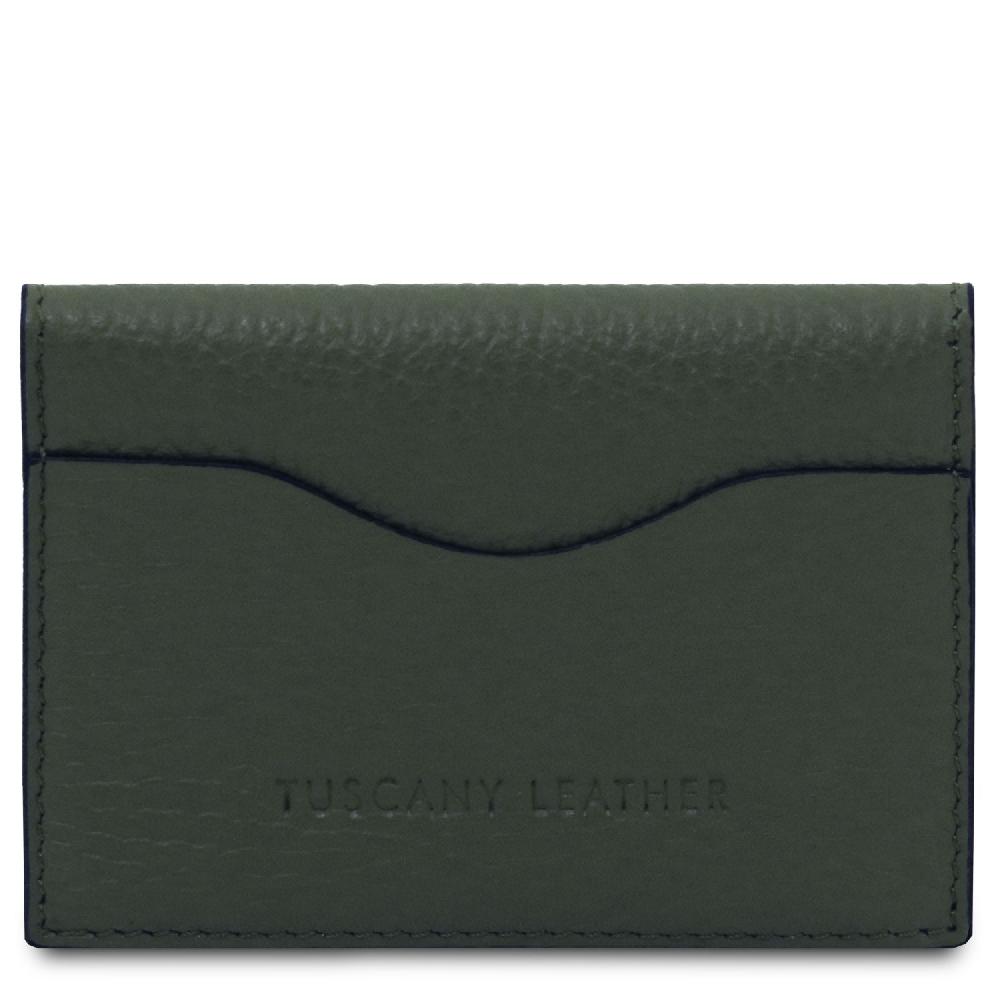 Tuscany Leather Porta Biglietti da Visita / Carte di Credito in Pelle Lightning offer