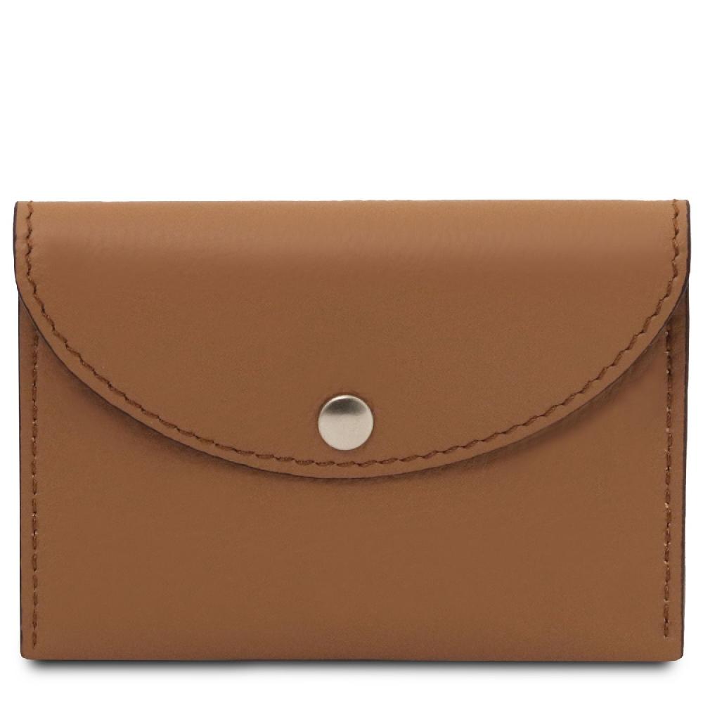 Tuscany Leather Porta Biglietti da Visita / Carte di Credito in Pelle Bestseller