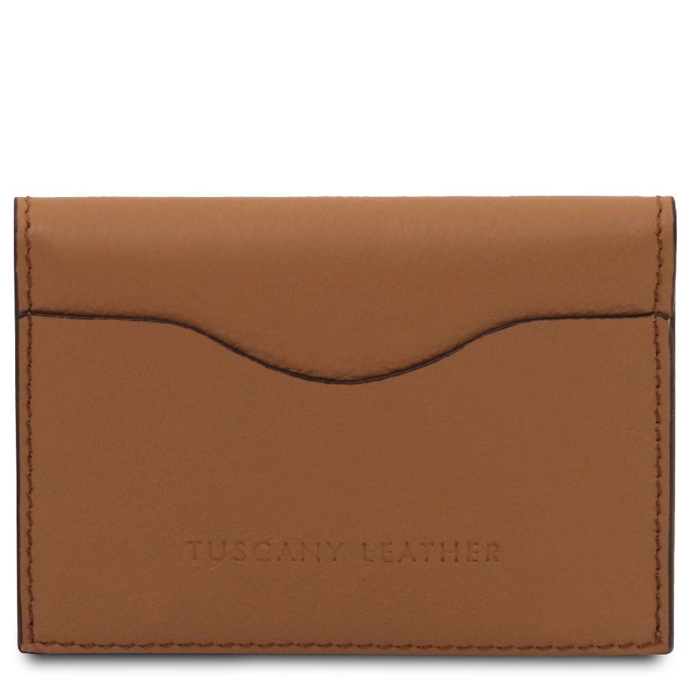 Tuscany Leather Porta Biglietti da Visita / Carte di Credito in Pelle Bestseller