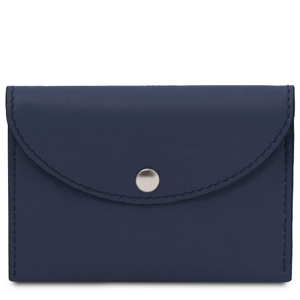 Tuscany Leather Porta Biglietti da Visita / Carte di Credito in Pelle Comprane uno, ottenene uno gratis