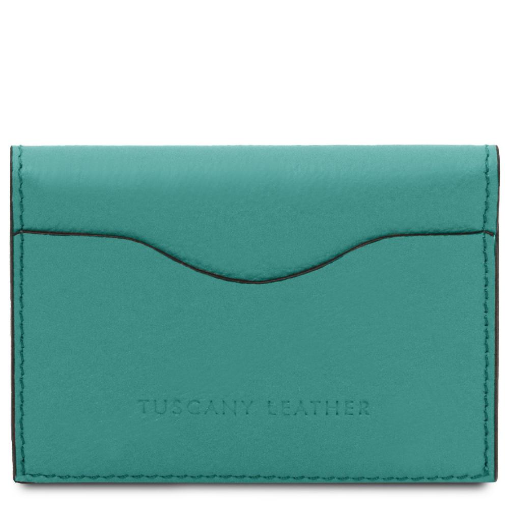 Tuscany Leather Porta Biglietti da Visita / Carte di Credito in Pelle Offerte speciali