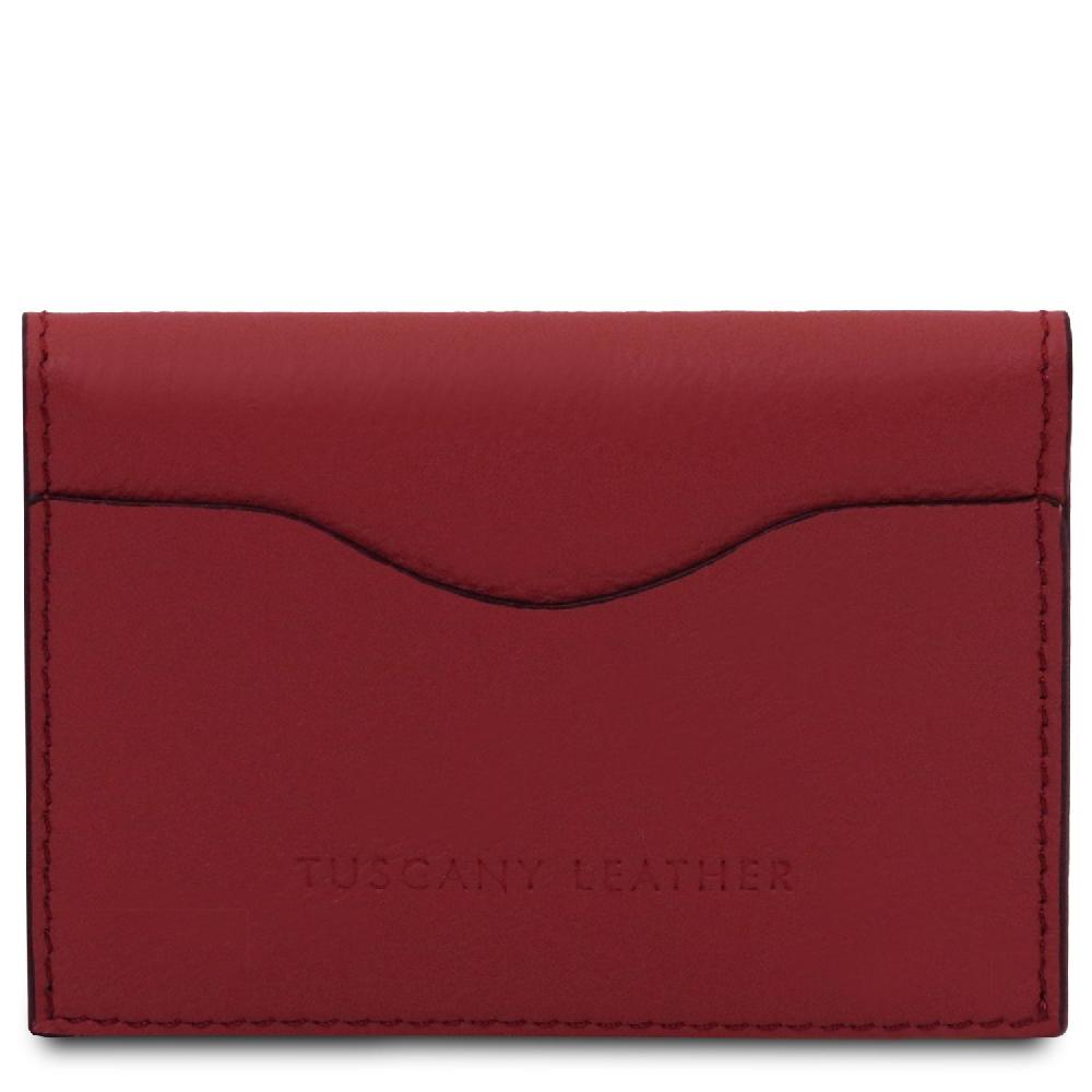 Tuscany Leather Porta Biglietti da Visita / Carte di Credito in Pelle Enormi risparmi