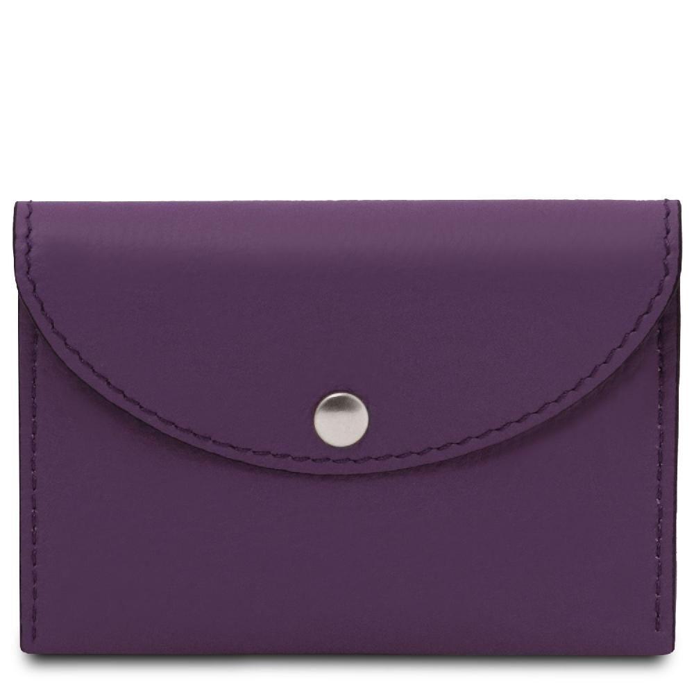 Tuscany Leather Porta Biglietti da Visita / Carte di Credito in Pelle Prezzo basso