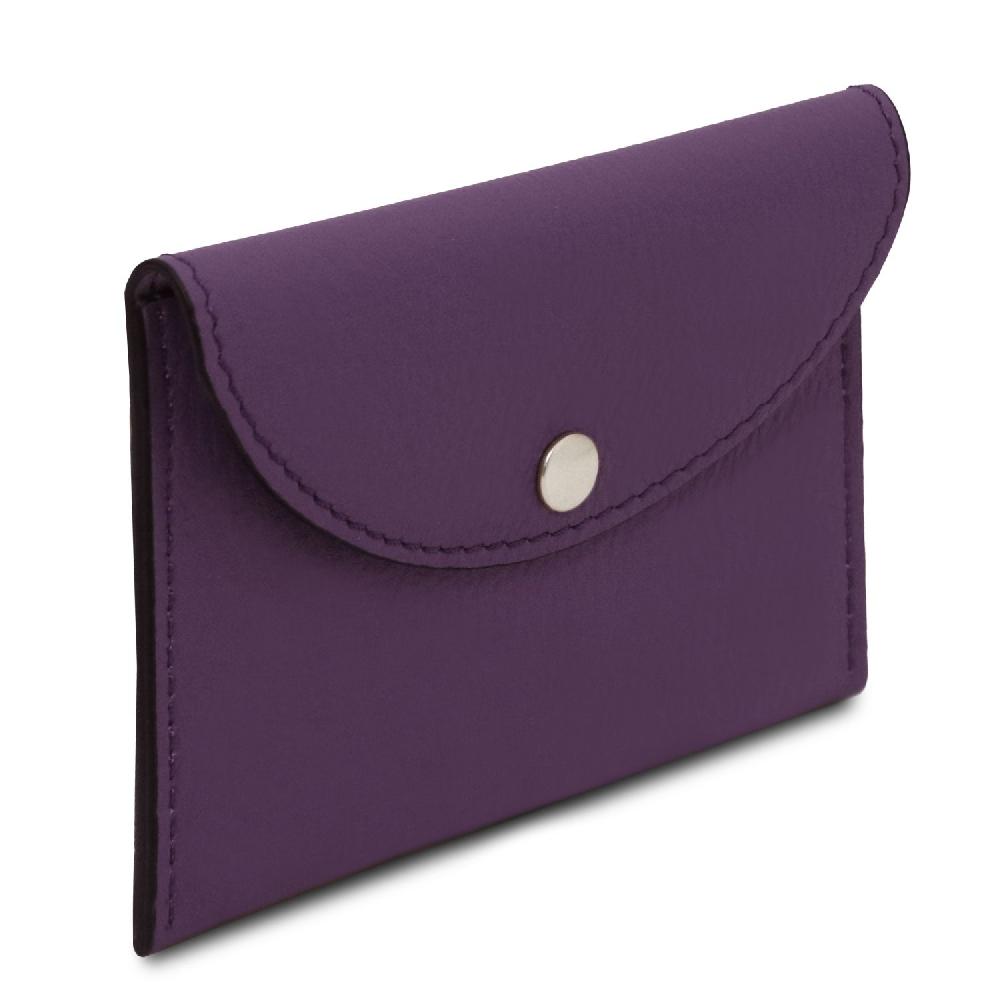 Tuscany Leather Porta Biglietti da Visita / Carte di Credito in Pelle Prezzo basso