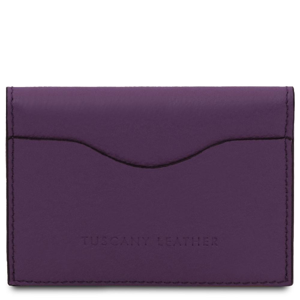 Tuscany Leather Porta Biglietti da Visita / Carte di Credito in Pelle Prezzo basso