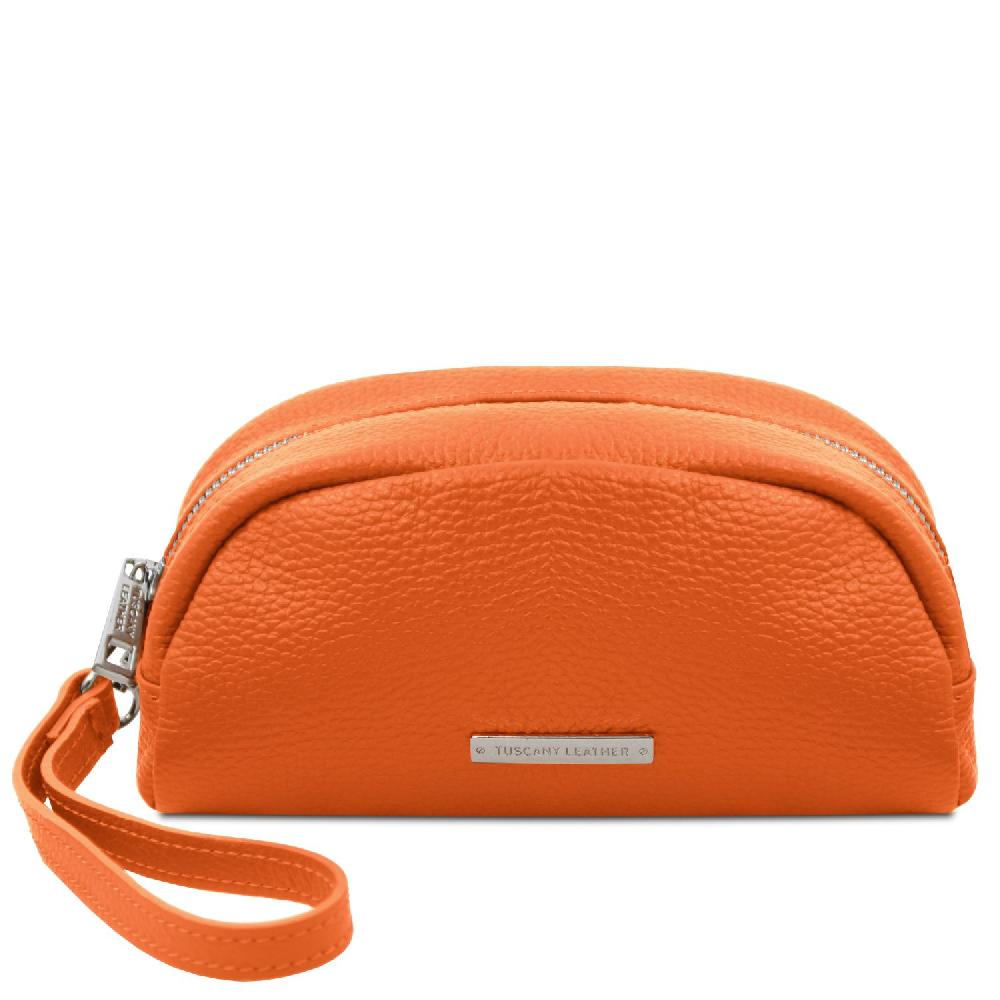 Tuscany Leather Trousse in Pelle Morbida Sostegno trimestrale