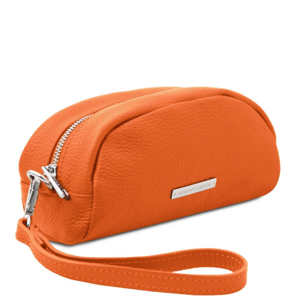 Tuscany Leather Trousse in Pelle Morbida Sostegno trimestrale