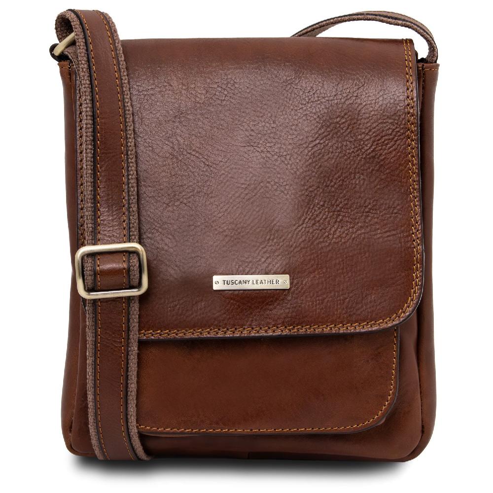 Tuscany Leather Borsello da Uomo in Pelle con Tasca Frontale Promozione