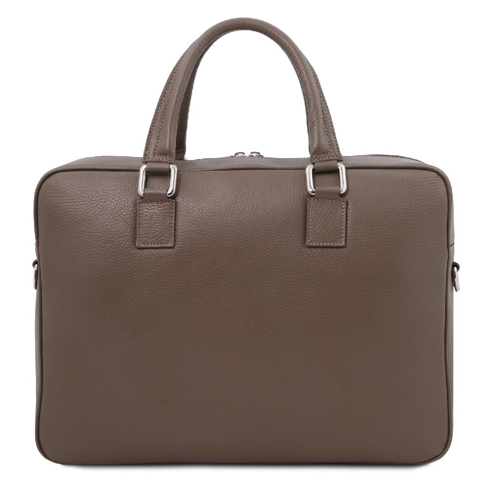 Tuscany Leather Borsa Porta Computer in Pelle Consegna Veloce
