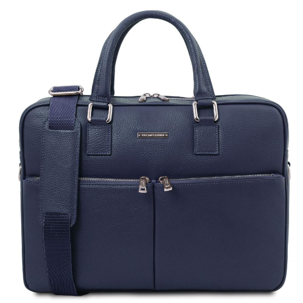 Tuscany Leather Borsa Porta Computer in Pelle Promozione Limitata