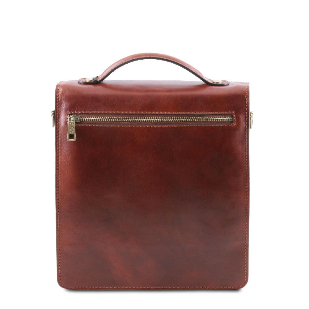 Tuscany Leather Borsello in Pelle a Tracolla - Misura Piccola Prezzo Ridotto