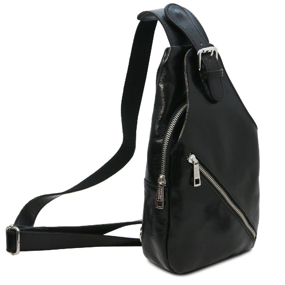 Tuscany Leather Monospalla in Pelle Presa