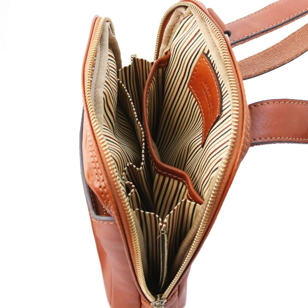 Tuscany Leather Borsello da Uomo in Pelle In Vendita