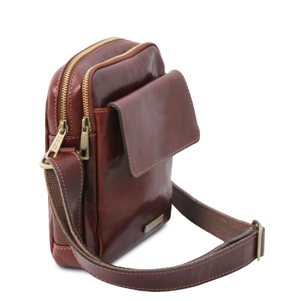 Tuscany Leather Borsello da Uomo in Pelle Hotsell