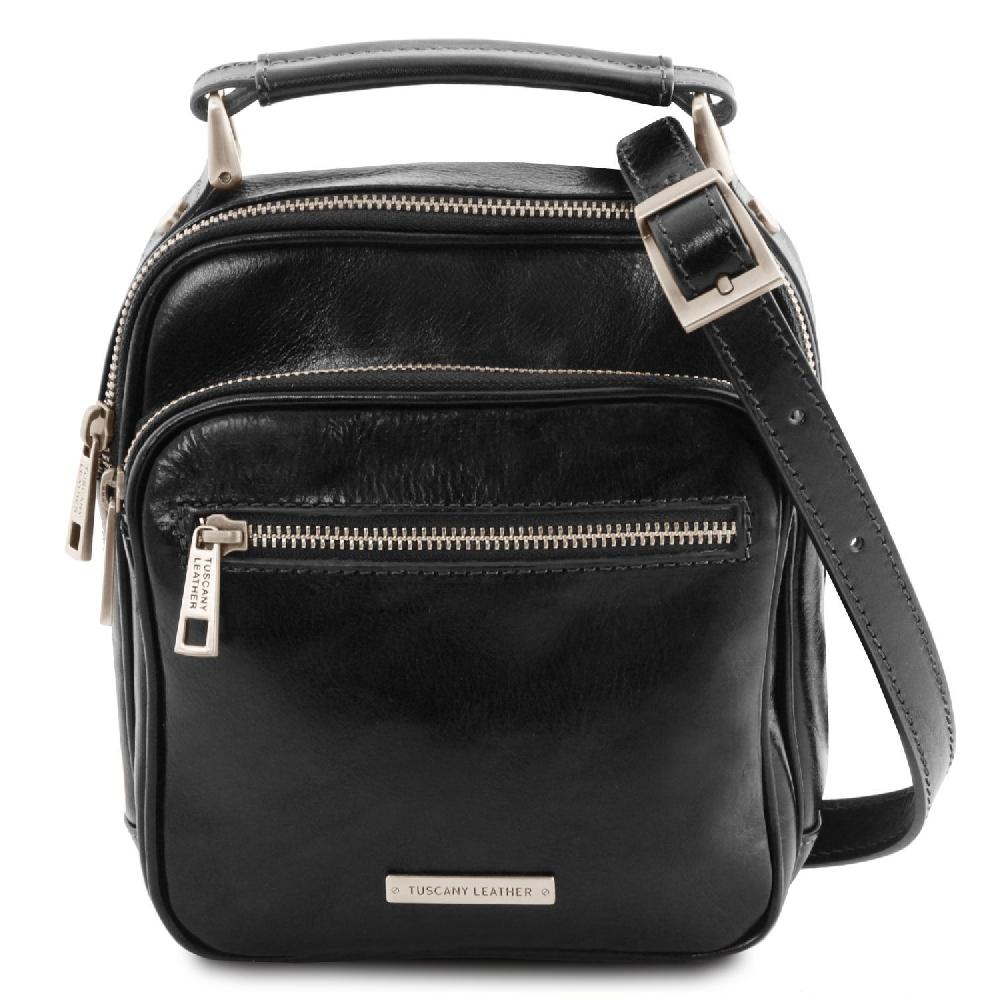 Tuscany Leather Borsello da Uomo in Pelle Vendita Economica
