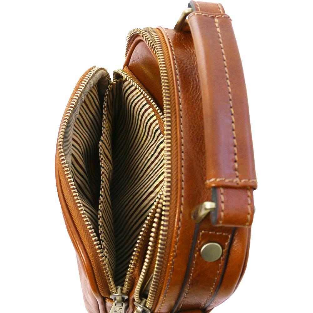 Tuscany Leather Borsello da Uomo in Pelle Vendite Flash