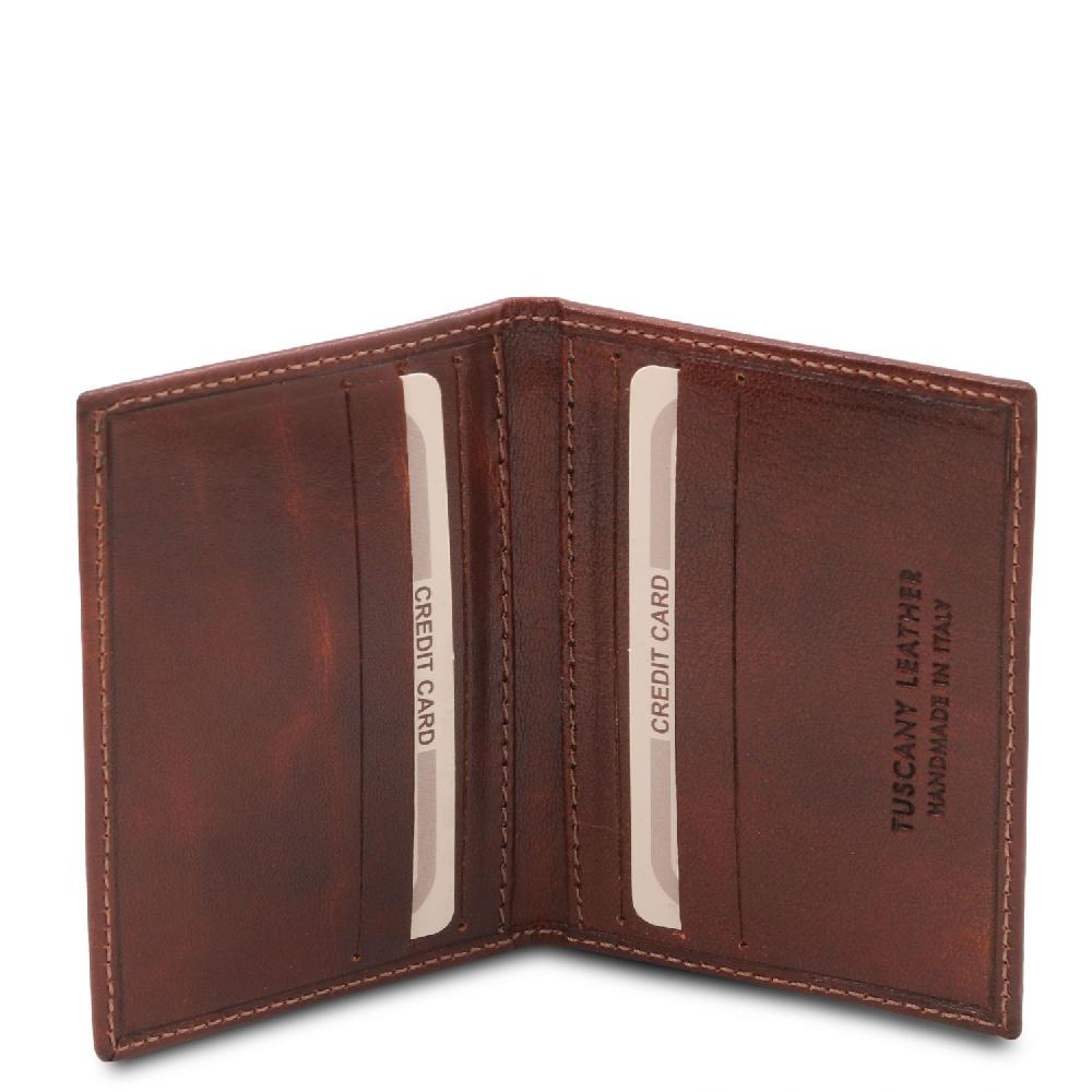 Tuscany Leather Esclusivo Portacarte in Pelle Offerta speciale