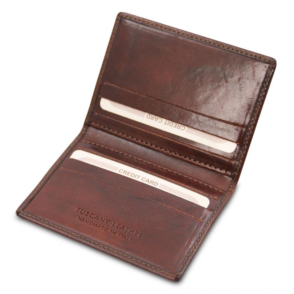 Tuscany Leather Esclusivo Portacarte in Pelle Offerta speciale