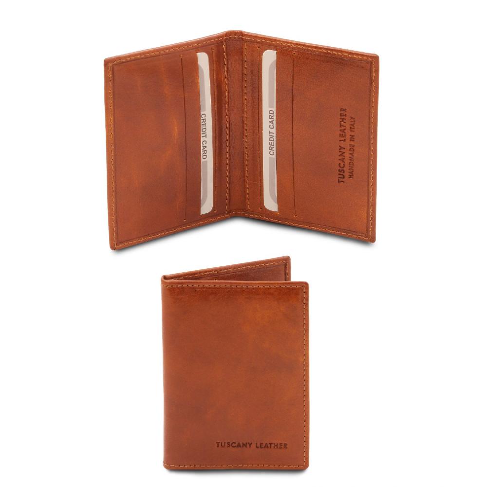 Tuscany Leather Esclusivo Portacarte in Pelle Comprare a buon mercato