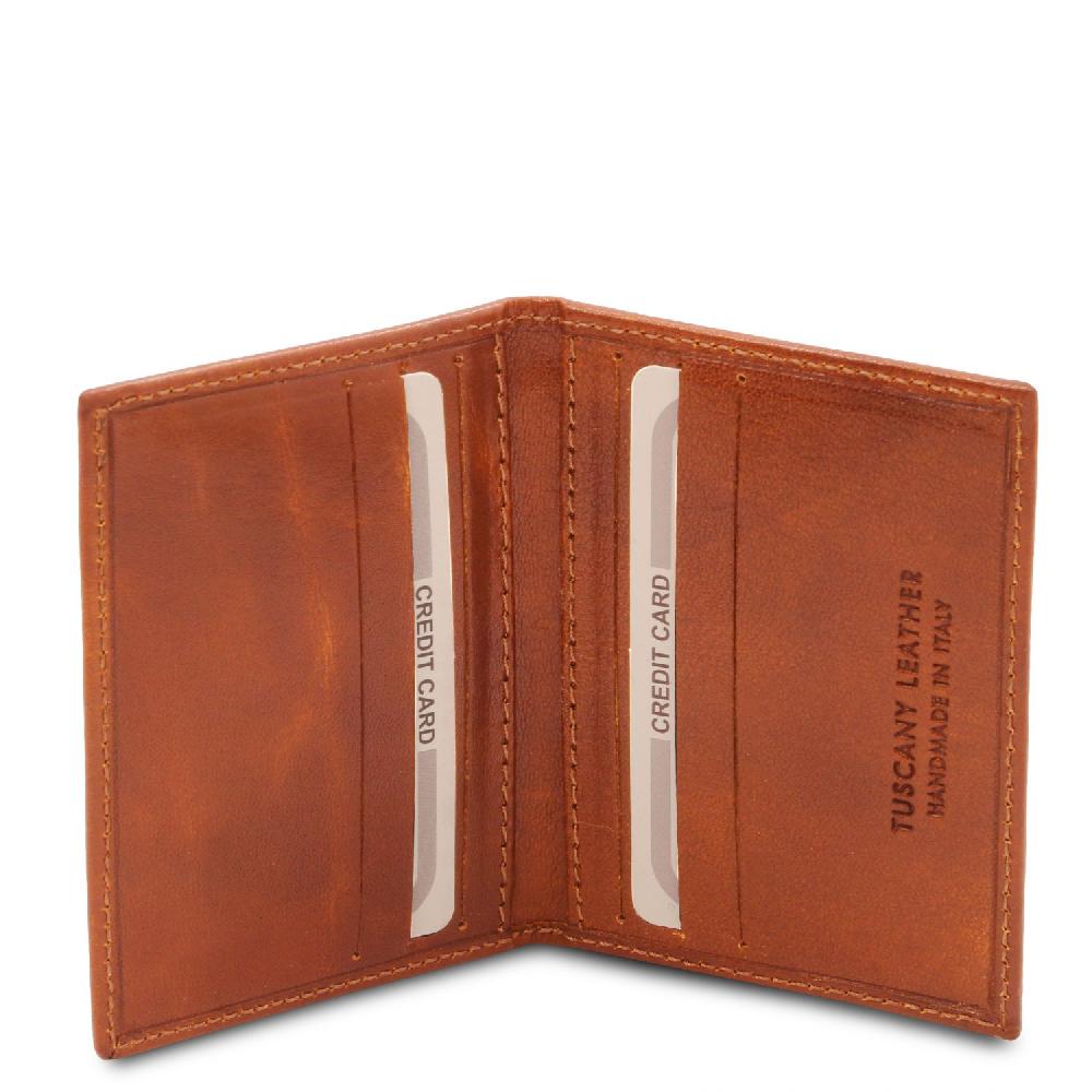 Tuscany Leather Esclusivo Portacarte in Pelle Comprare a buon mercato