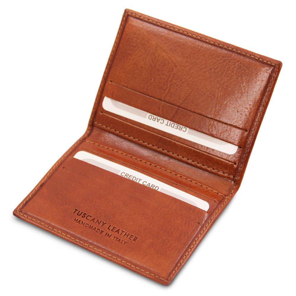 Tuscany Leather Esclusivo Portacarte in Pelle Comprare a buon mercato