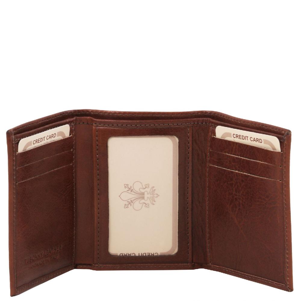 Tuscany Leather Esclusivo Portafoglio in Pelle Offerta Pasqua