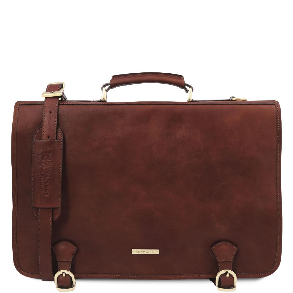 Tuscany Leather Borsa da Lavoro in Pelle Rilascio limitato