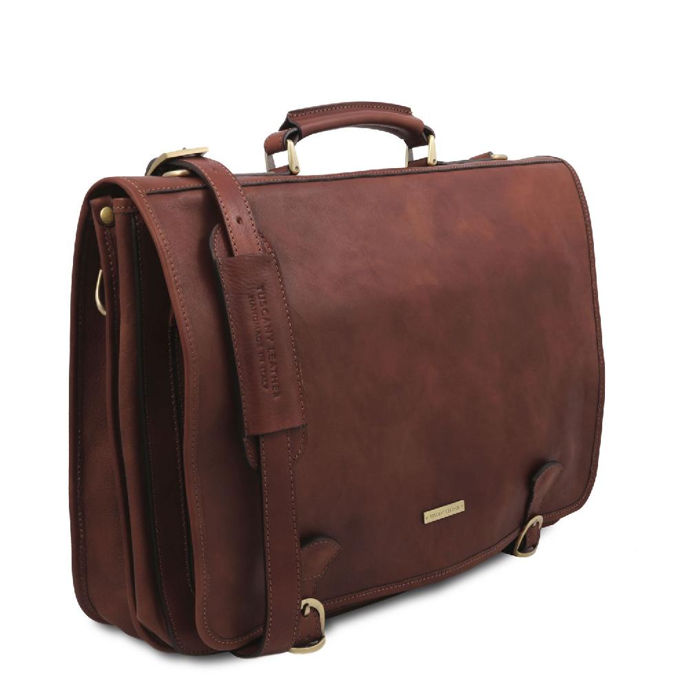 Tuscany Leather Borsa da Lavoro in Pelle Rilascio limitato