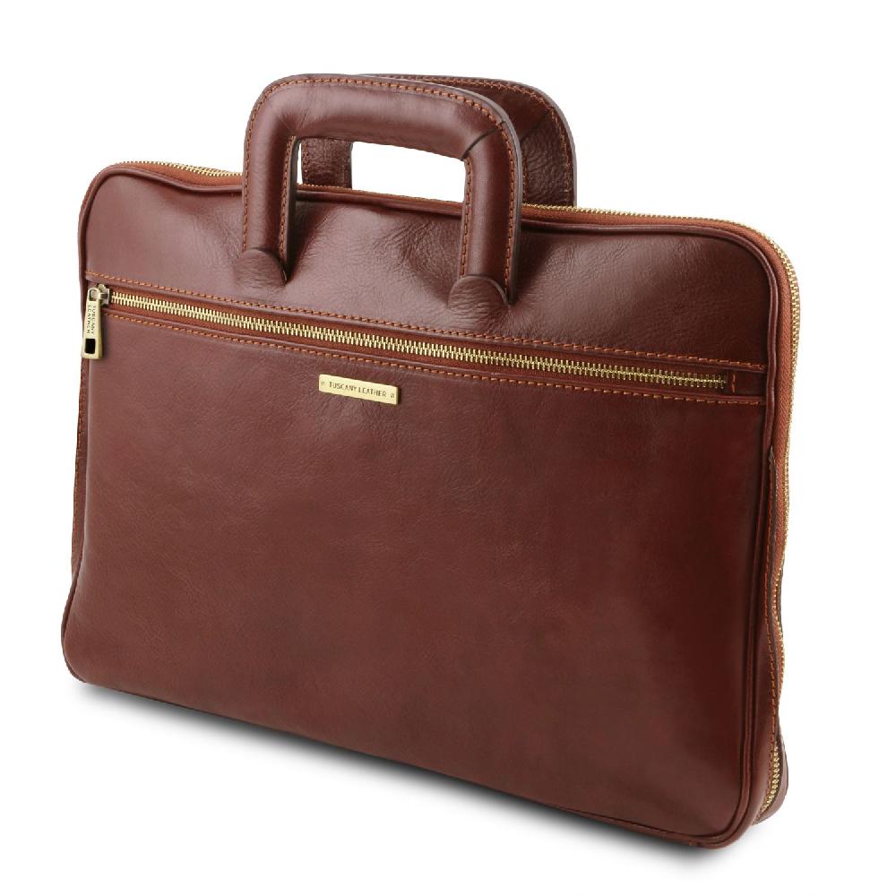 Tuscany Leather Cartella Portadocumenti in Pelle Ultimi due giorni