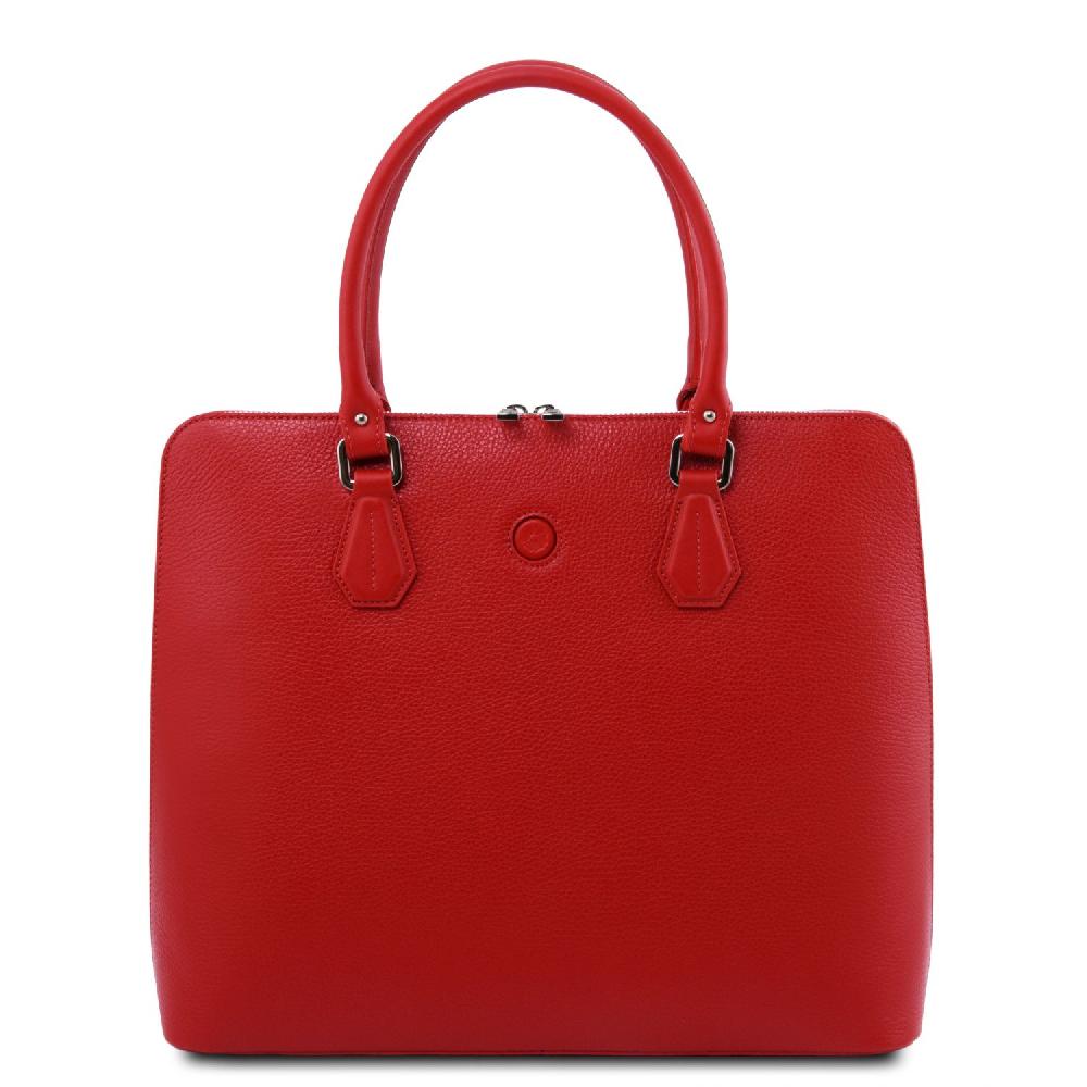 Tuscany Leather Borsa da Lavoro in Pelle per Donna Trasporto libero internazionale