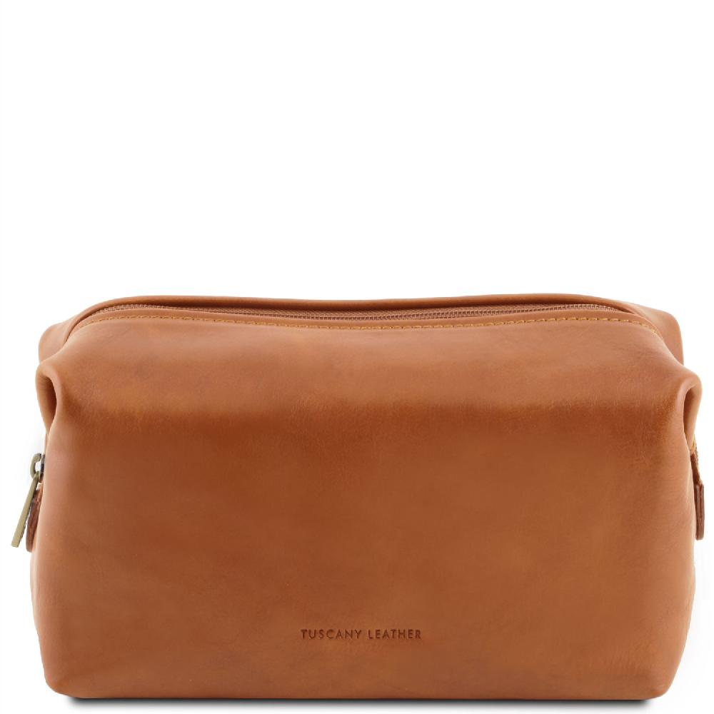 Tuscany Leather Beauty Case in Pelle - Misura Grande Qualità