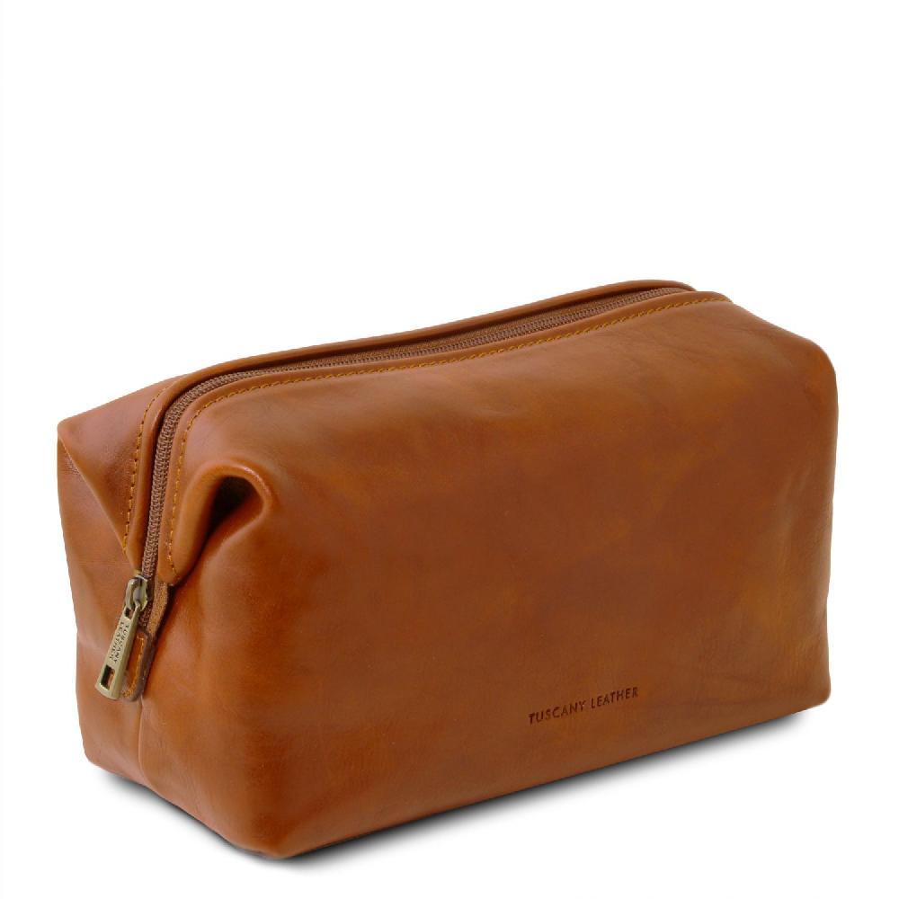 Tuscany Leather Beauty Case in Pelle - Misura Piccola Spedizione Gratuita
