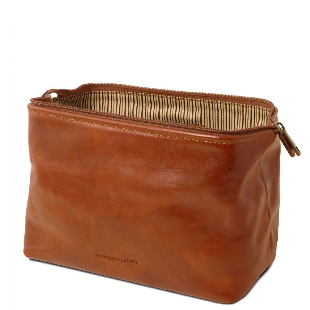 Tuscany Leather Beauty Case in Pelle - Misura Piccola Spedizione Gratuita