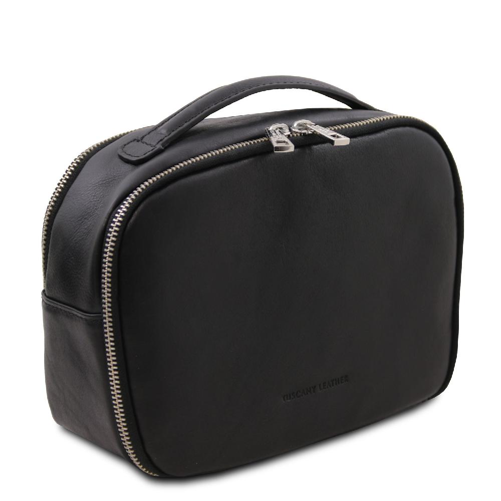 Tuscany Leather Beauty Case in Pelle Pezzi Unici