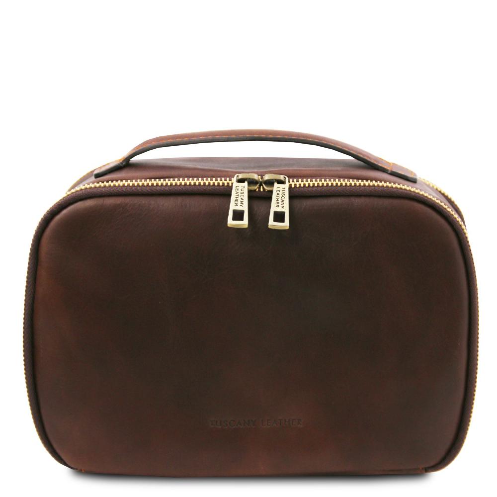 Tuscany Leather Beauty Case in Pelle Soddisfazione Garantita
