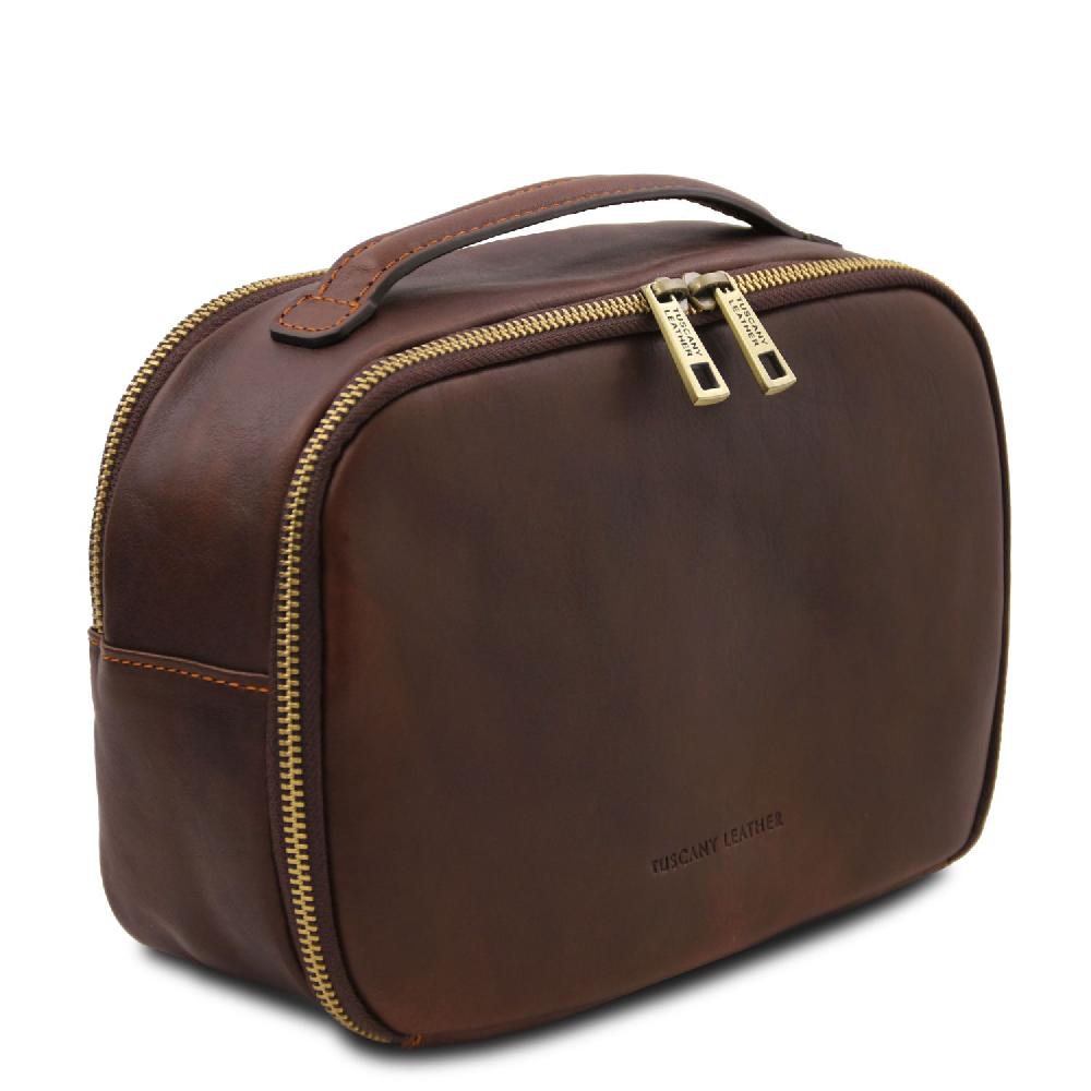 Tuscany Leather Beauty Case in Pelle Soddisfazione Garantita