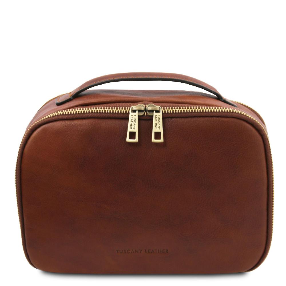 Tuscany Leather Beauty Case in Pelle Qualità Garantita