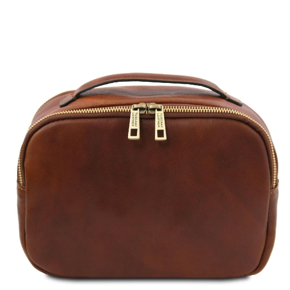 Tuscany Leather Beauty Case in Pelle Qualità Garantita