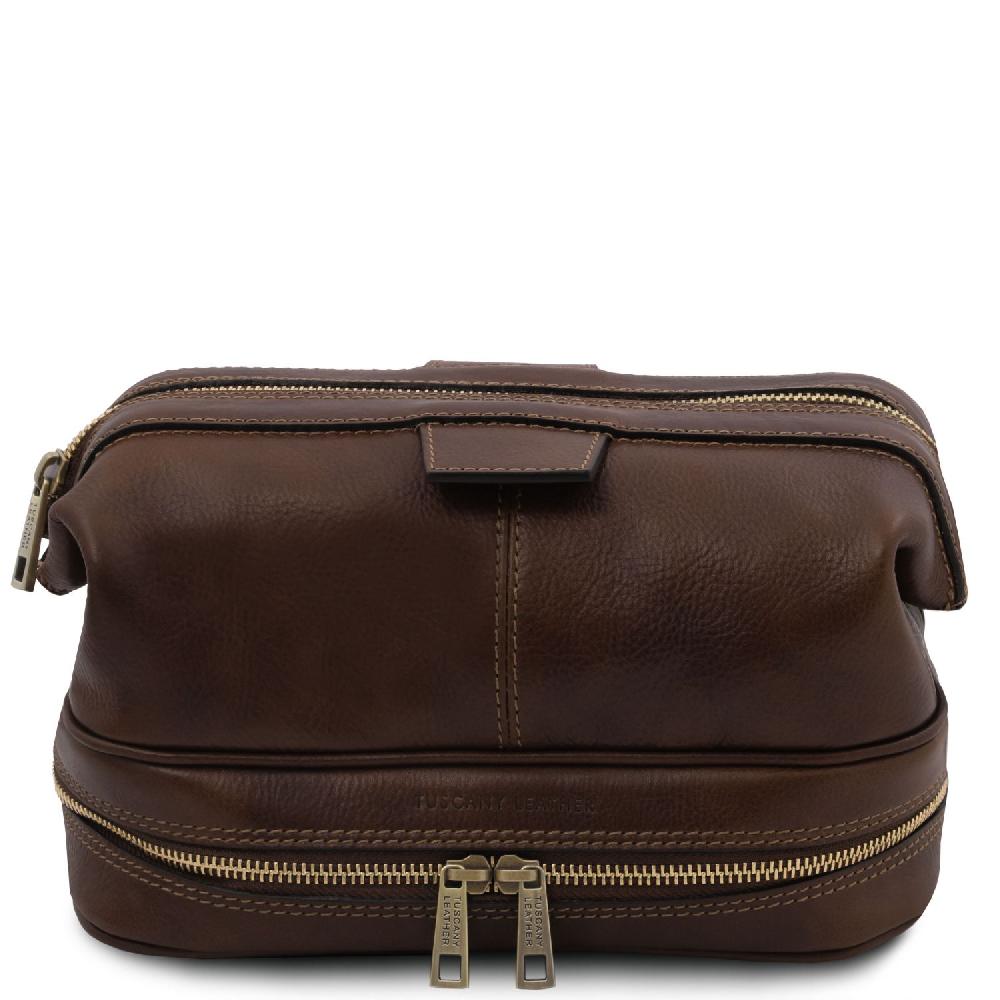 Tuscany Leather Beauty Case in Pelle Consegna Veloce