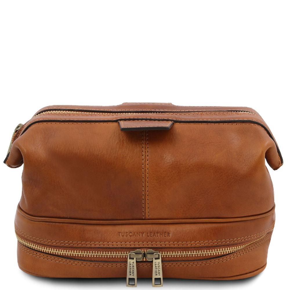 Tuscany Leather Beauty Case in Pelle Fino Al -60%