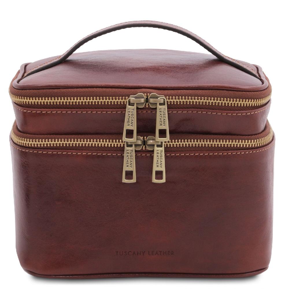 Tuscany Leather Beauty Case in Pelle Outlet