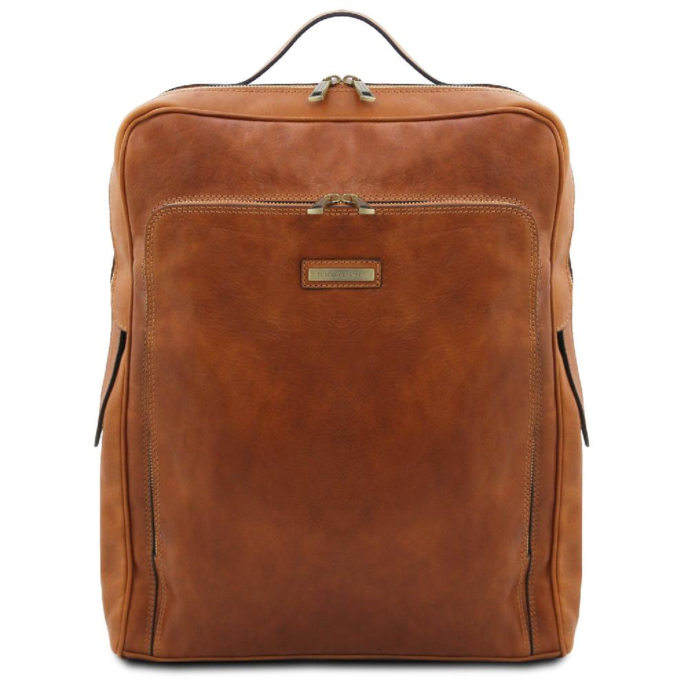Tuscany Leather Zaino Porta Computer in Pelle - Misura Grande Spedizione gratuita