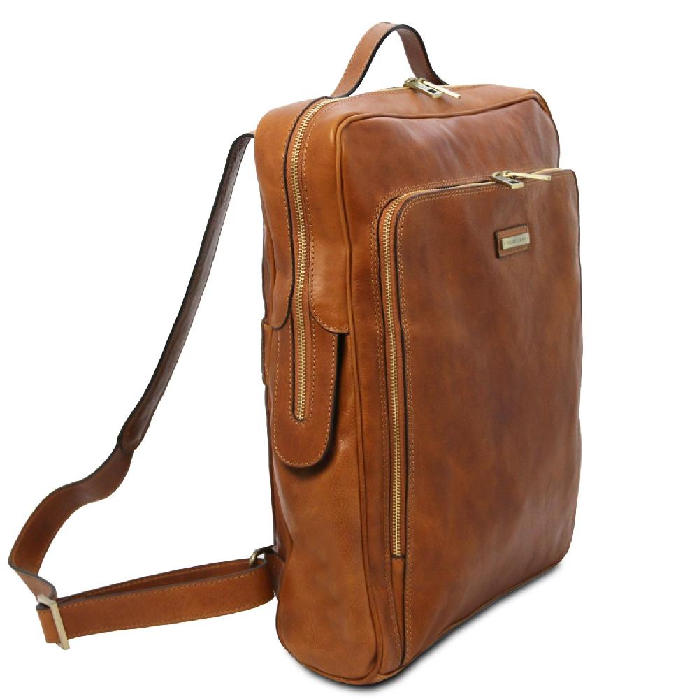 Tuscany Leather Zaino Porta Computer in Pelle - Misura Grande Spedizione gratuita