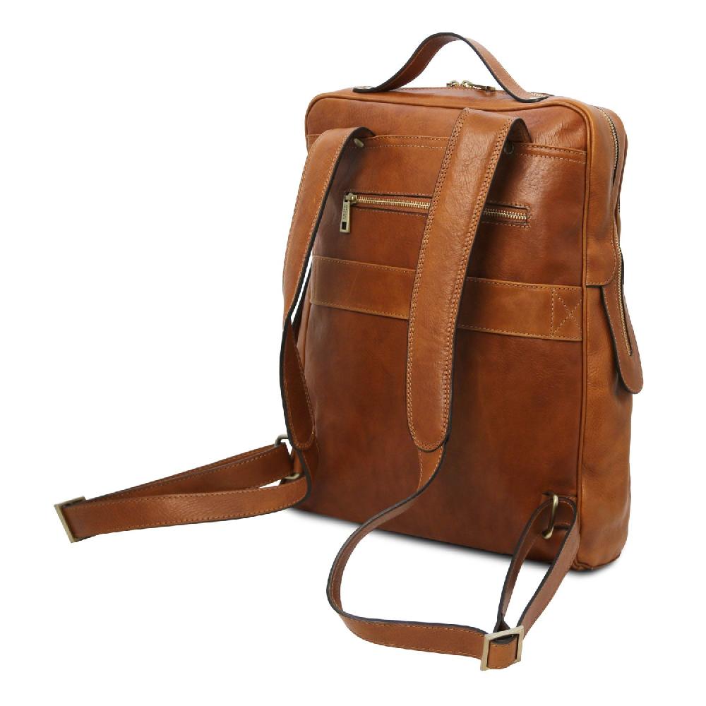 Tuscany Leather Zaino Porta Computer in Pelle - Misura Grande Spedizione gratuita