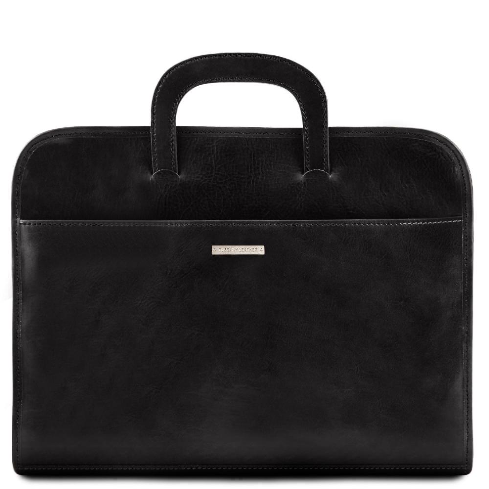 Tuscany Leather Cartella Portadocumenti in Pelle Vendita calda