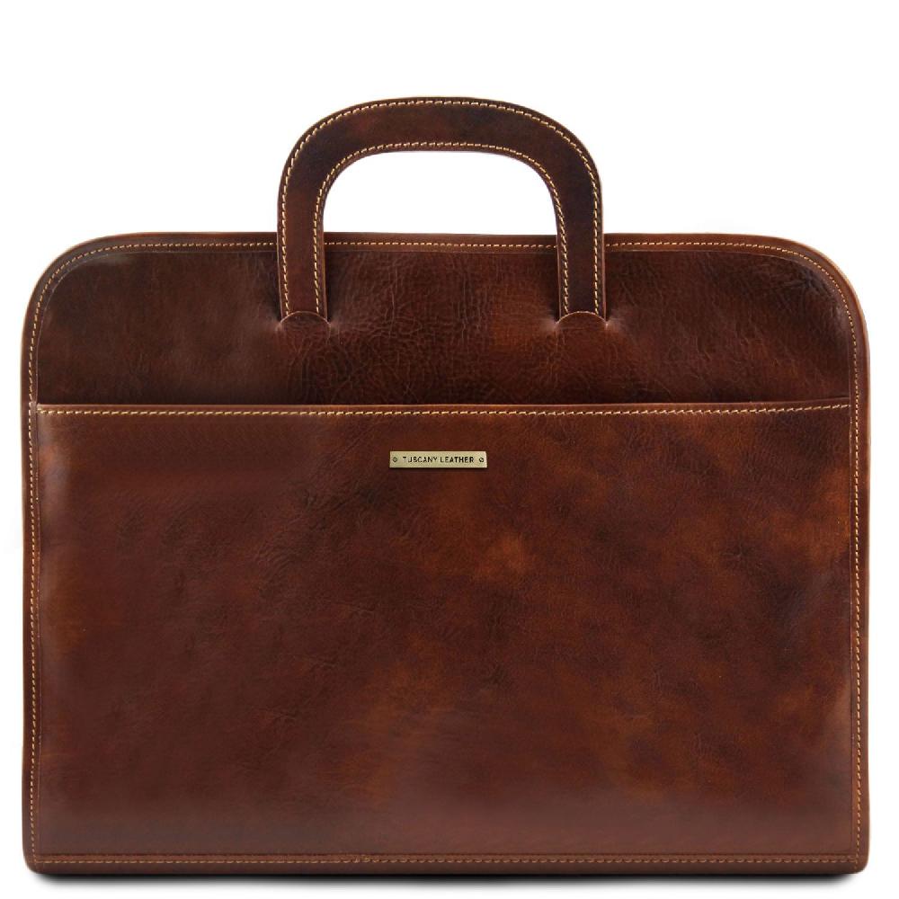 Tuscany Leather Cartella Portadocumenti in Pelle Latest fashion