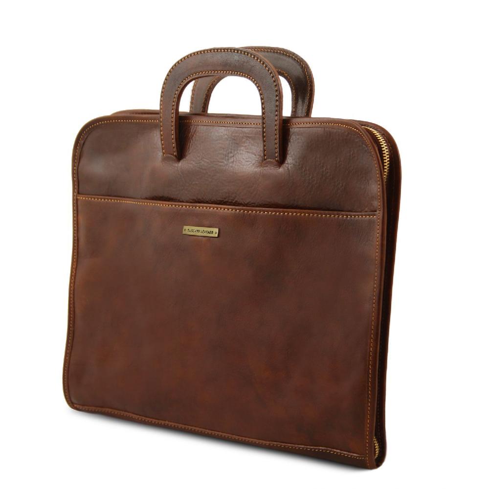 Tuscany Leather Cartella Portadocumenti in Pelle Offerta temporanea