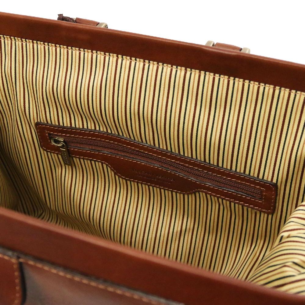 Tuscany Leather Borsa Medico in Pelle Grandi sconti
