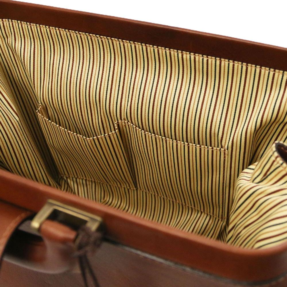 Tuscany Leather Borsa Medico in Pelle Grandi sconti